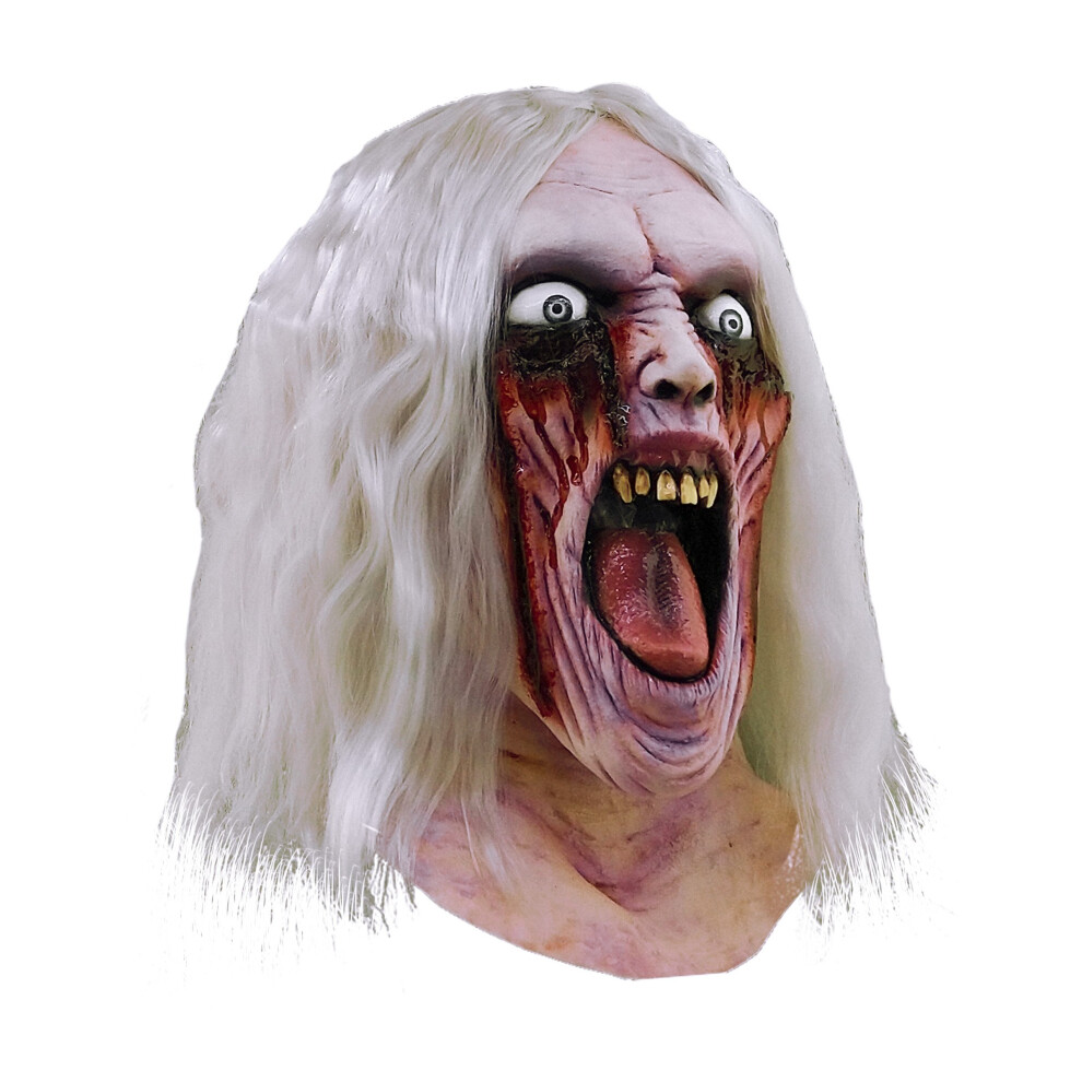 Rubies Adult Bloody Zombie Latex Mask Halloween Gray