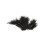 Rubies 20 Black Decorative Feathers 5.5 cm 1