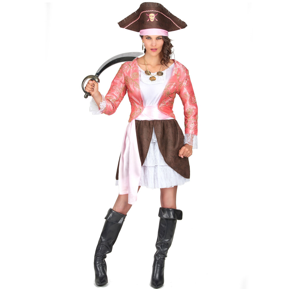 Rubies Pirate Costume For Women Pink