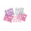 Rubies Pink/Grey Happy Birthday Confetti 1