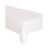 Rubies White rectangular plastic tablecloth 137 x 274 cm 1