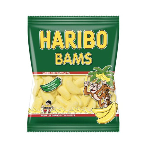 Rubies Haribo Banana Candy Bag 120g