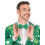 Rubies Adult green sequin bow tie 1