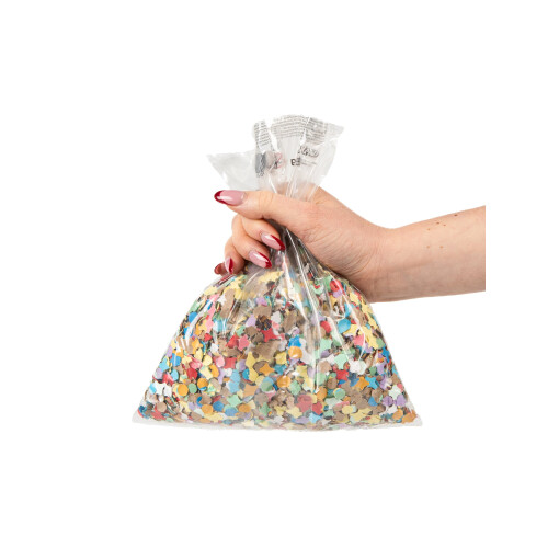 Rubies 100 gram multi-colored confetti bag 2