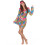 Rubies Women's hippie floral costume 1