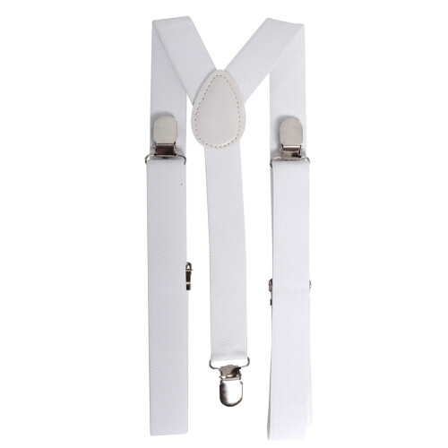 Rubies Adult white suspenders 2