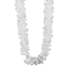 White Hawaiian necklace