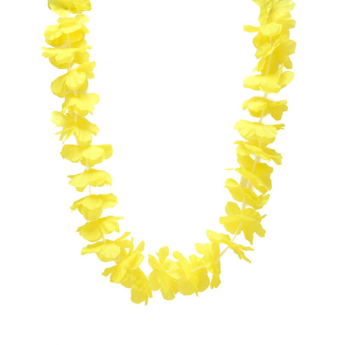 Rubies Yellow Hawaiian necklace