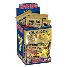 Mini bag of Haribo golden bear candies