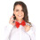 Rubies Adult red bow tie 2