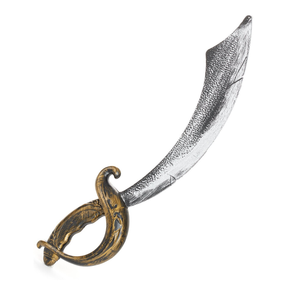 New Rubies Unisex Plastic Children's Pirate Saber Black