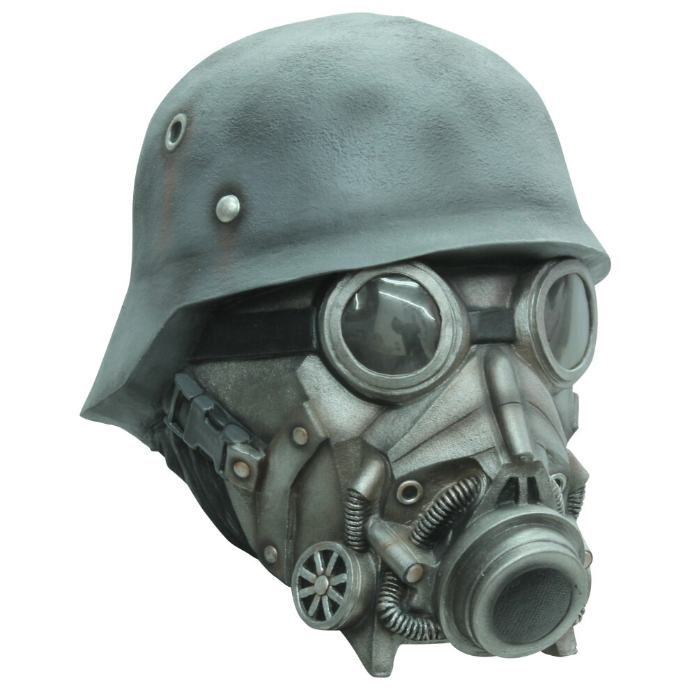 Rubies Adult Chemical Soldier Mask Gray