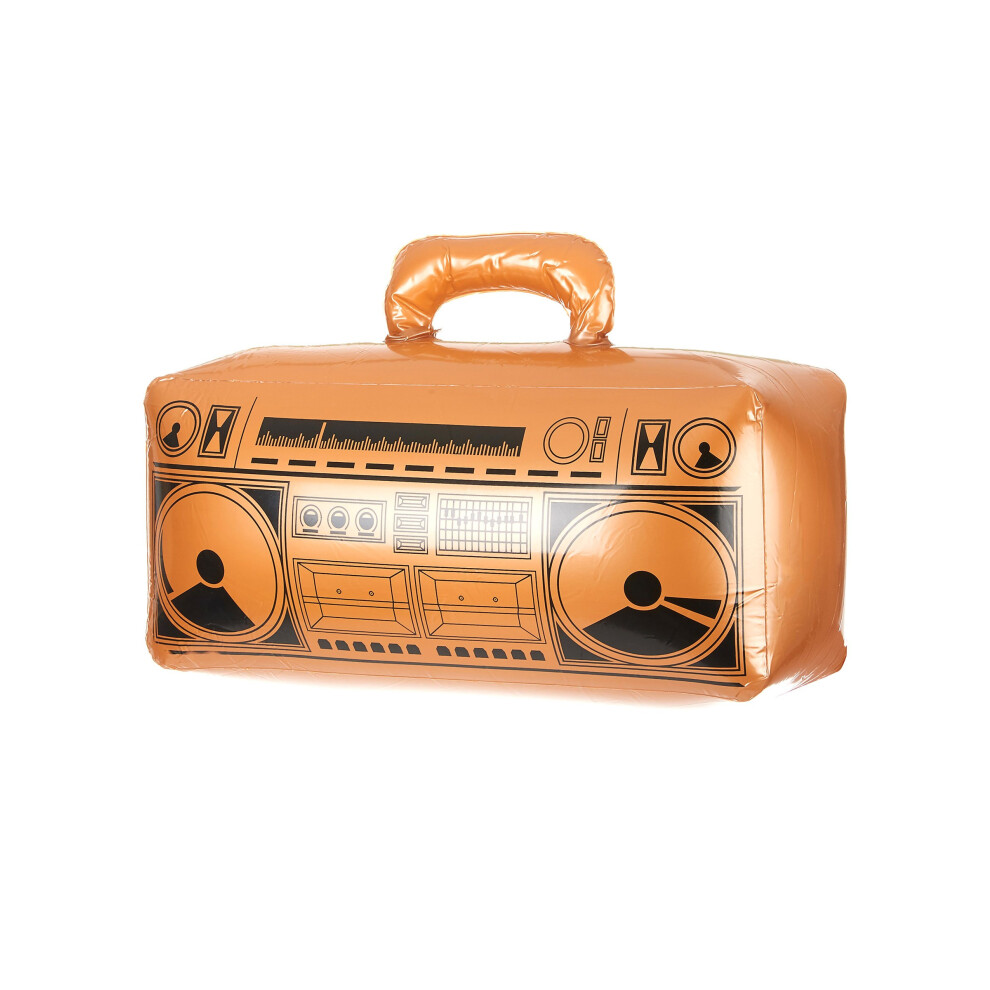 Rubies Inflatable Radio Adult Gold
