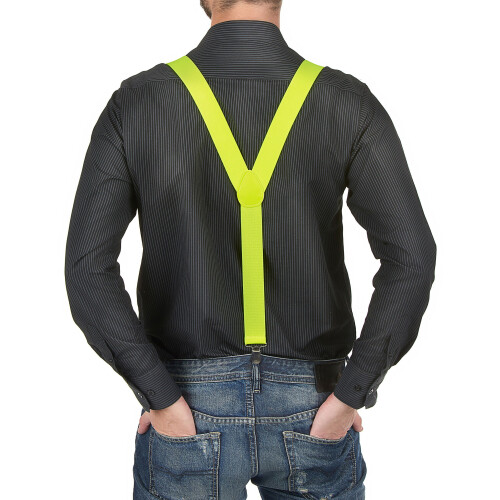 Rubies Yellow adult suspenders 2