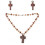Rubies Women's religious necklace and earrings kit 1
