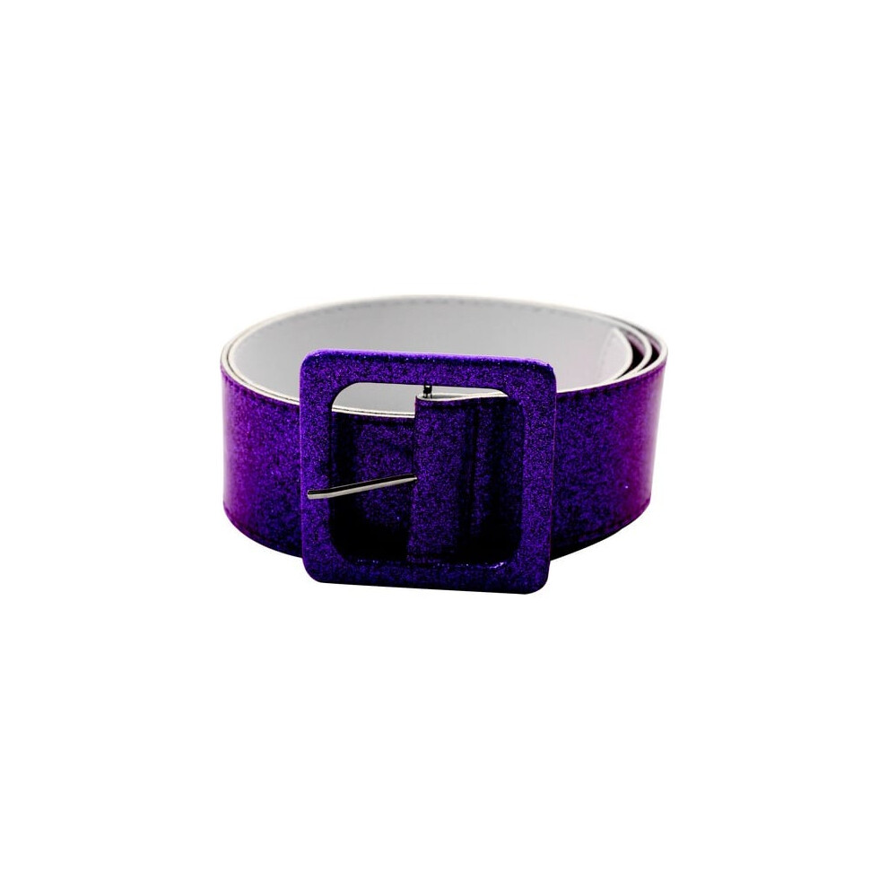 Rubies Adult Shiny Belt Purple