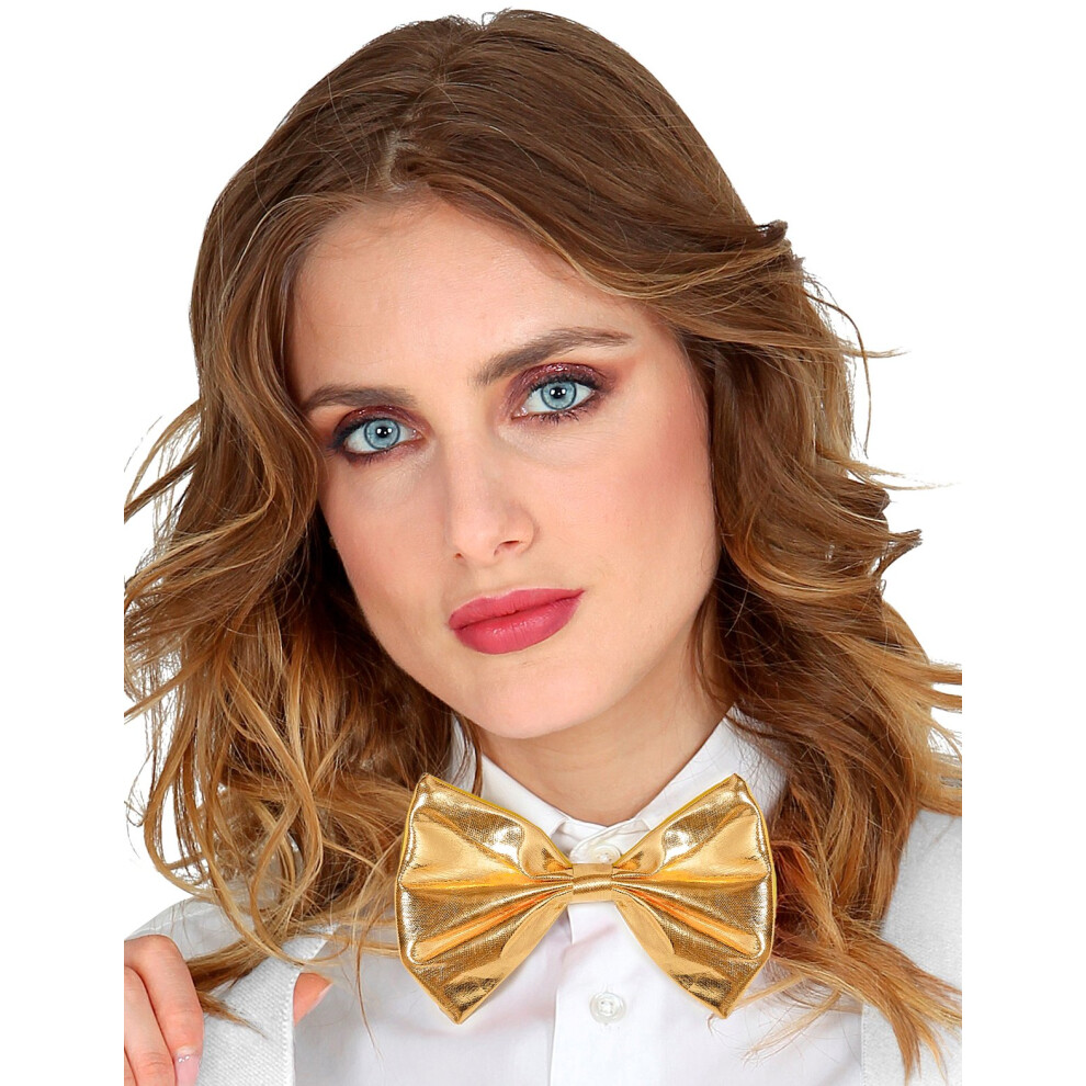 New Rubies Men's Adult Bow Tie Gold