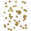 Rubies Mini gold glitter balls 8 mm 10 gr 1