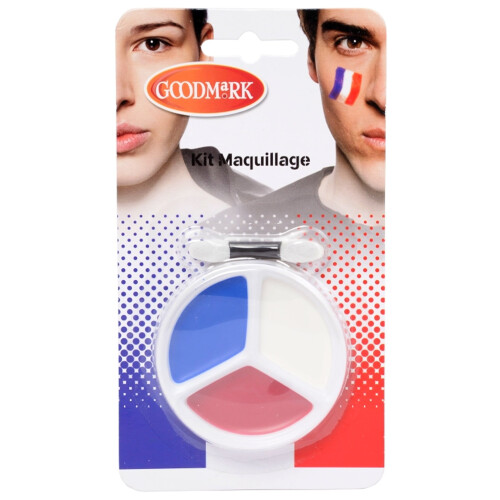 Rubies France supporter makeup