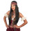 Rubies Adult black pirate wig 2