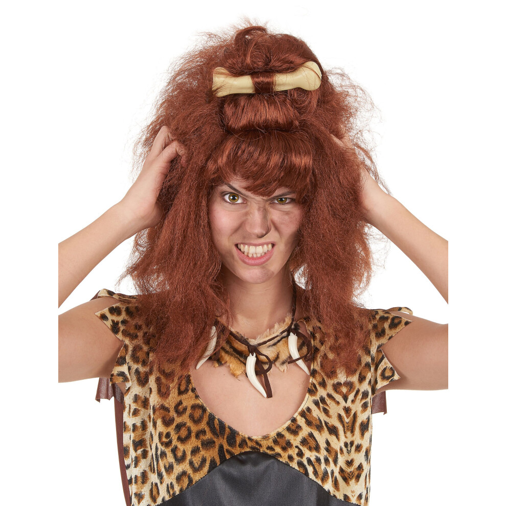 Rubies Cavewoman Wig Brown