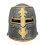 Rubies Adult medieval knight helmet 4