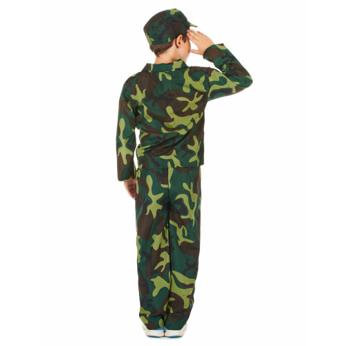 Rubies Boys' camouflage military costume 2
