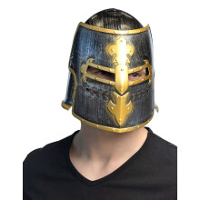 Adult medieval knight helmet