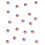 Rubies 150 USA flag table confetti 2