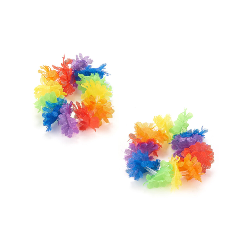 Rubies 2 Multicolored Hawaiian Bracelets