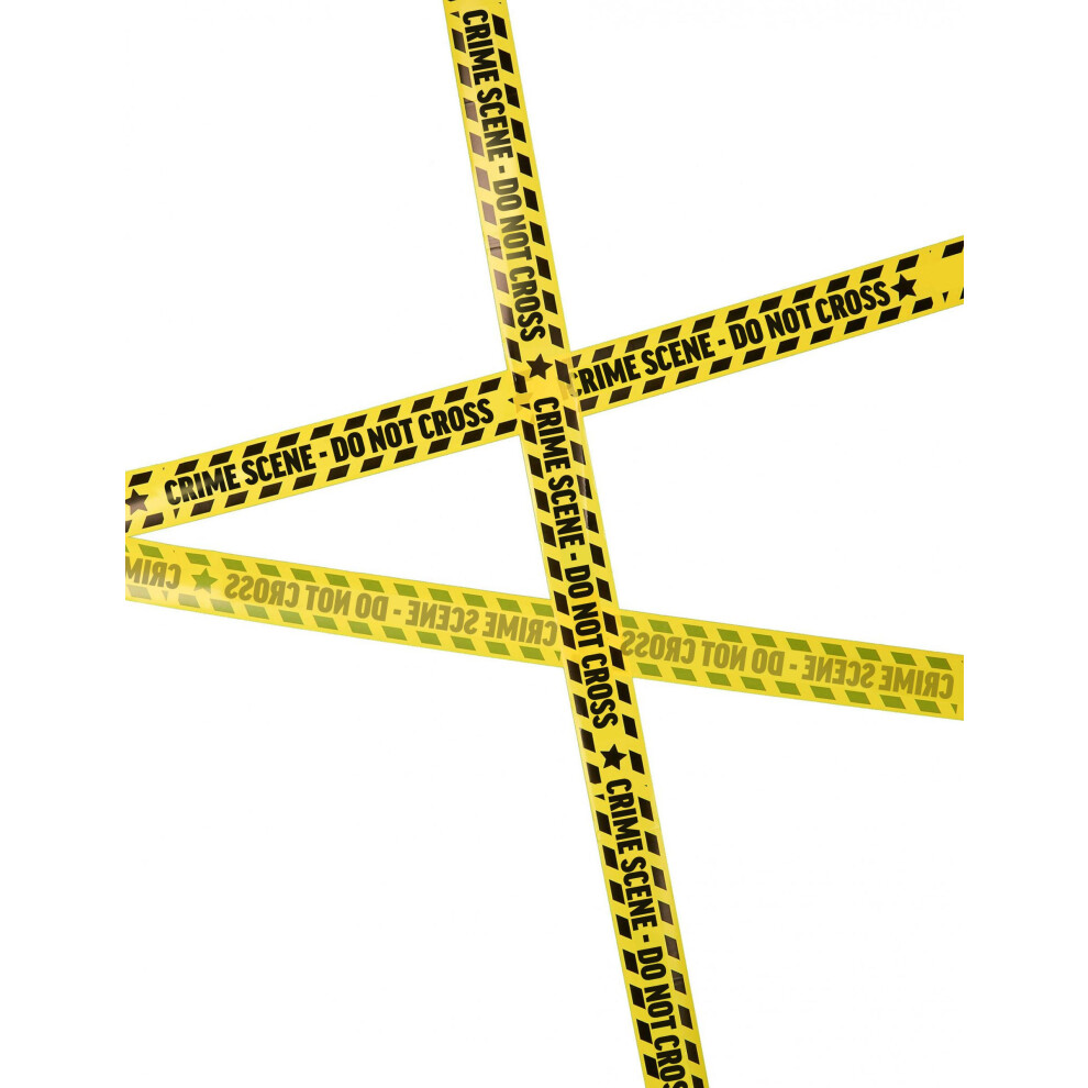 New Rubies Crime Scene Banner 7M Yellow
