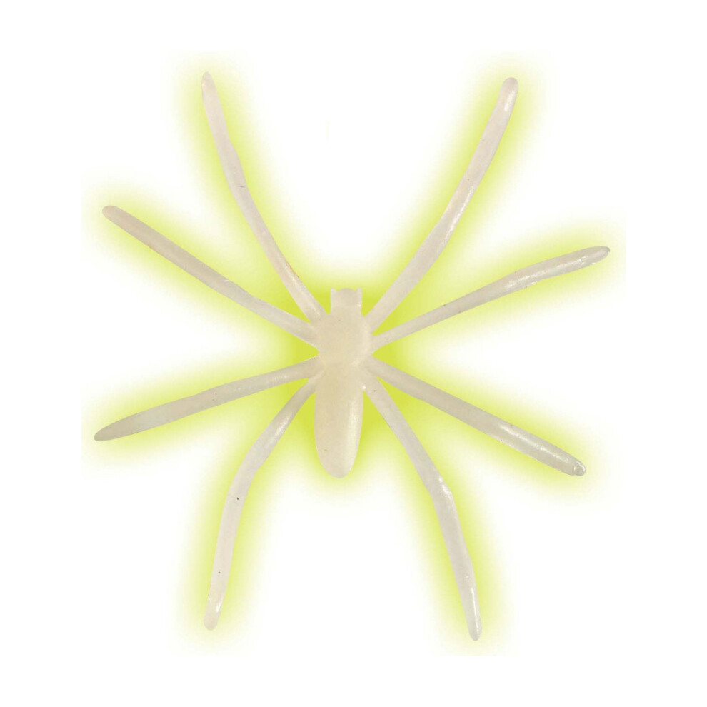 New Rubies 42 Glow-In-The- Halloween Spiders Dark