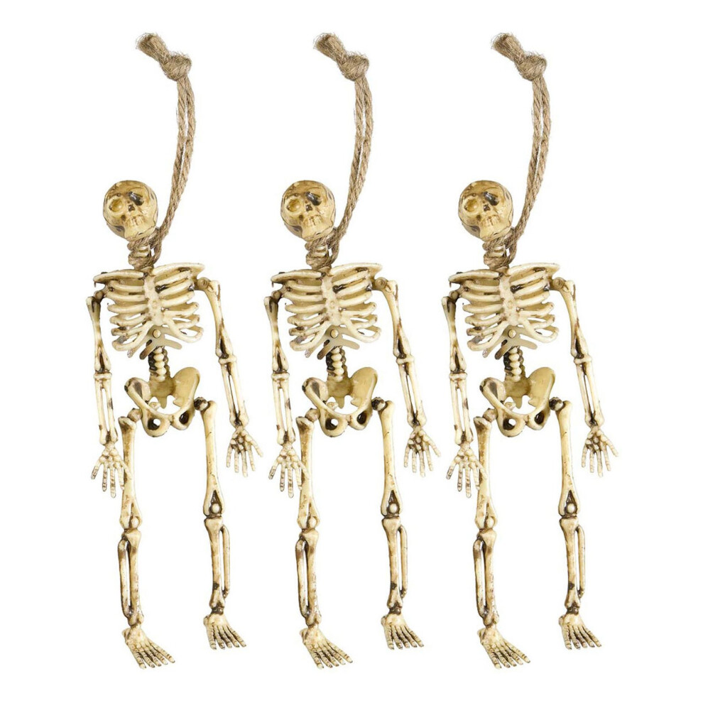 New Rubies Halloween Hanging Skeleton Decorations 15Cm