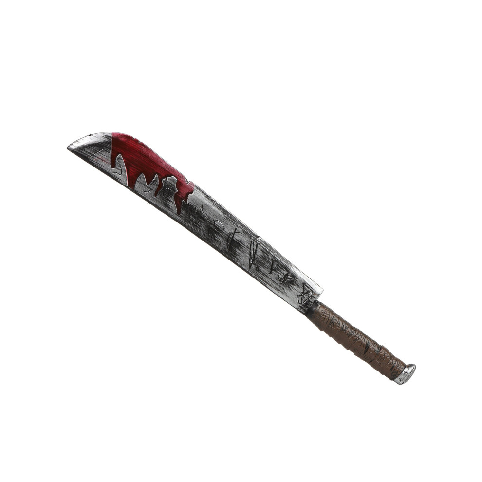 New Rubies Unisex Plastic Halloween Bloody Machete