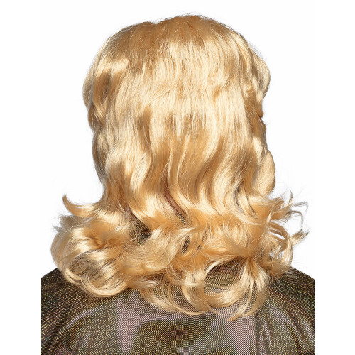 Rubies Blonde wig and mustache for men 2