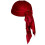 Rubies Adult red bandana 3
