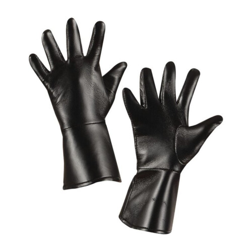 Rubies Children's faux leather gloves
