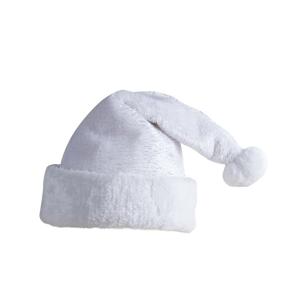 Rubies Adult Santa Hat White