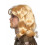 Rubies Blonde wig and mustache for men 2