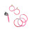 Rubies Pink phosphorescent jewelry 1