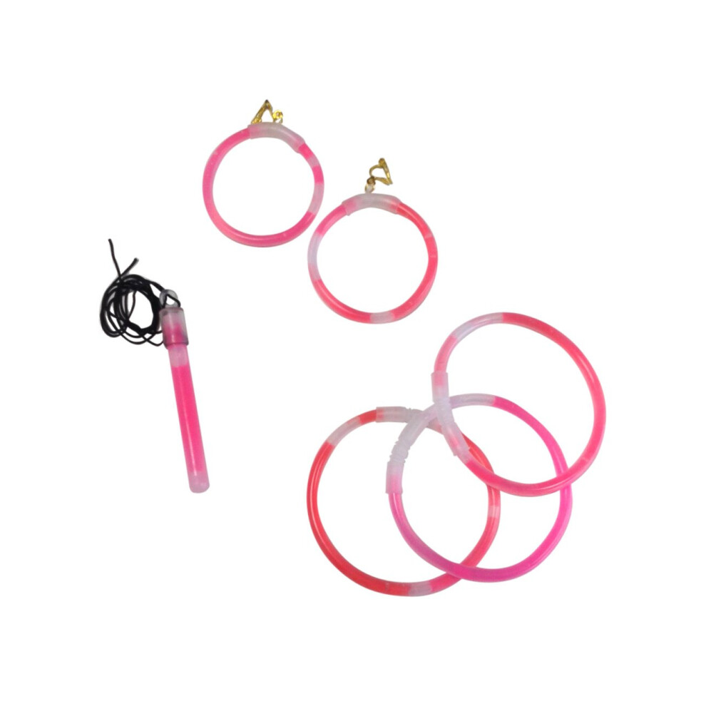 Rubies Phosphorescent Jewelry Pink