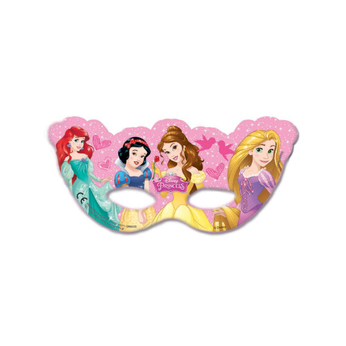 Rubies Prinsesse Disney Papirmasker PRINSESSE 6 stk.