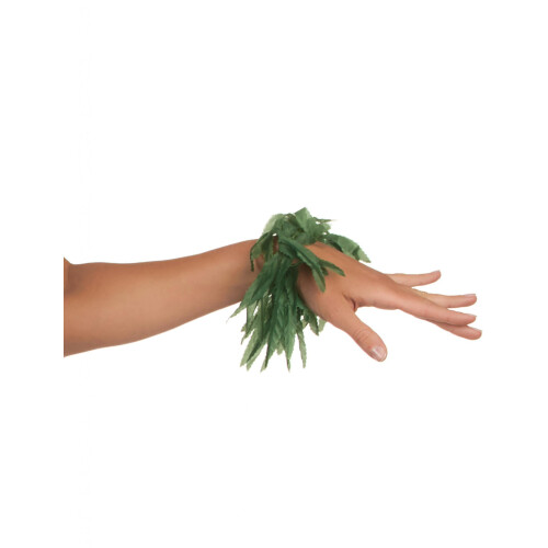 Rubies Tropical leaf wrist or ankle bracelet 2