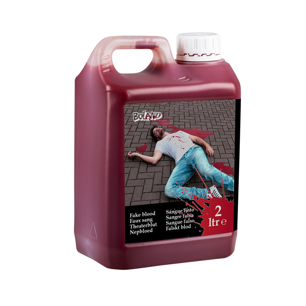 New Rubies Unisex Fake Blood For Textile 2 L Halloween