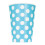 Rubies 6 Blue Polka Dot Paper Cups 354ml 1