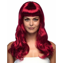Boland 10103105 BOL85863 85863 Polyester Wig One Size Ruby