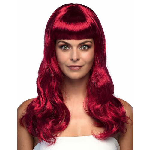 Rubies Boland 10103105 BOL85863 85863 Polyester Wig One Size Ruby