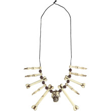 Adult Bone and Skull Necklace