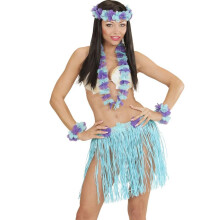 Adult Blue and Purple Hawaiian Kit