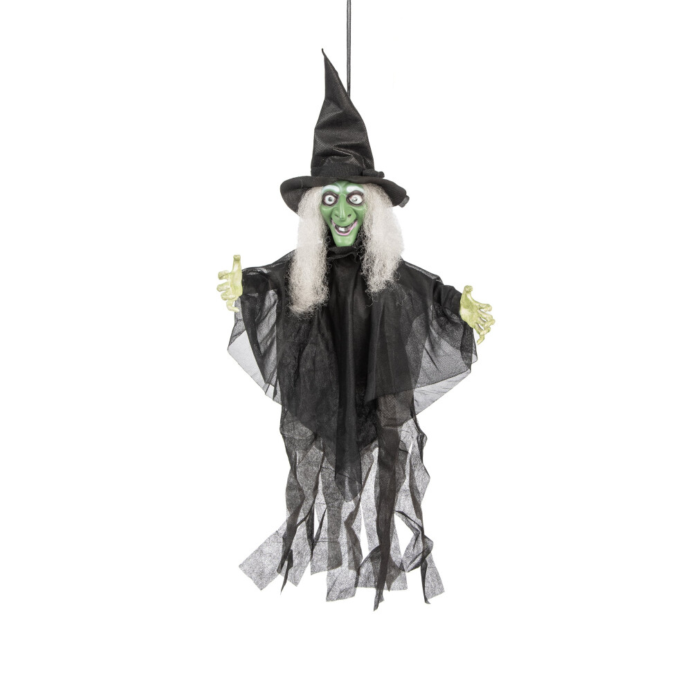 Rubies Animated, -Up, Talking Witch Halloween Decoration Light